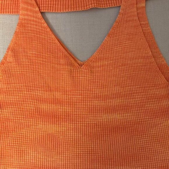 3 Pc Bundle House Of Harlow 1960 Orange Ribbed Set - Picture 5 of 7